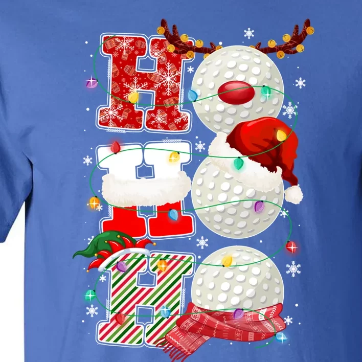 Funny Hockey Christmas Ugly Sweater Hockey Xmas Outfit Meaningful Gift Tall T-Shirt