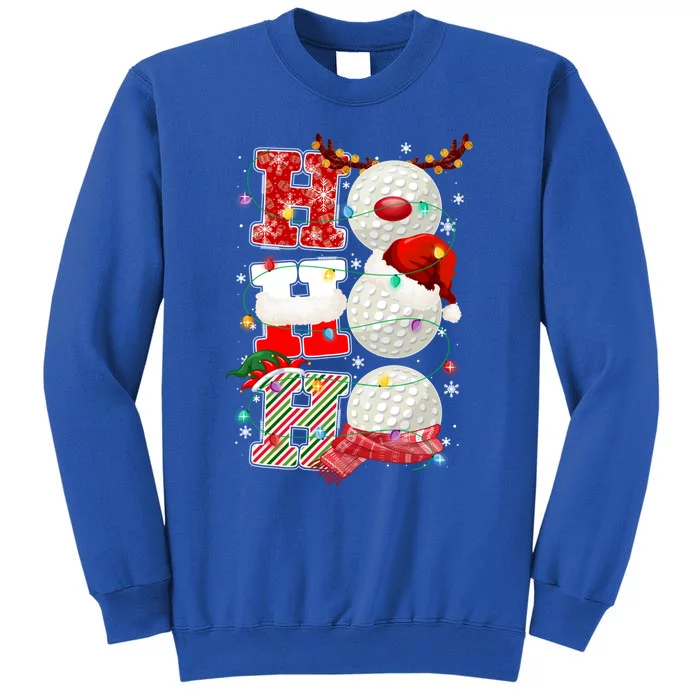 Funny Hockey Christmas Ugly Sweater Hockey Xmas Outfit Meaningful Gift Tall Sweatshirt