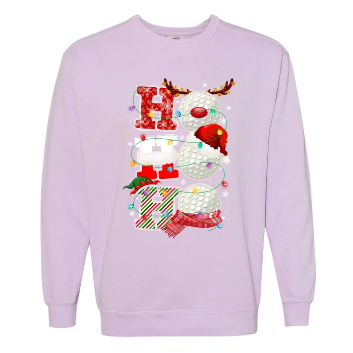 Funny Hockey Christmas Ugly Sweater Hockey Xmas Outfit Meaningful Gift Garment-Dyed Sweatshirt