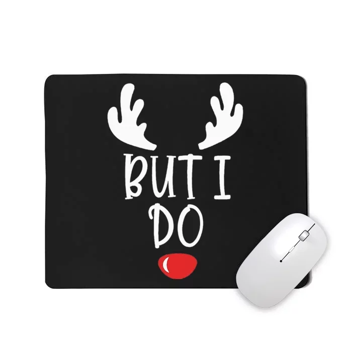 Festive Holiday Coordination Unique Couple Christmas Attire Mousepad