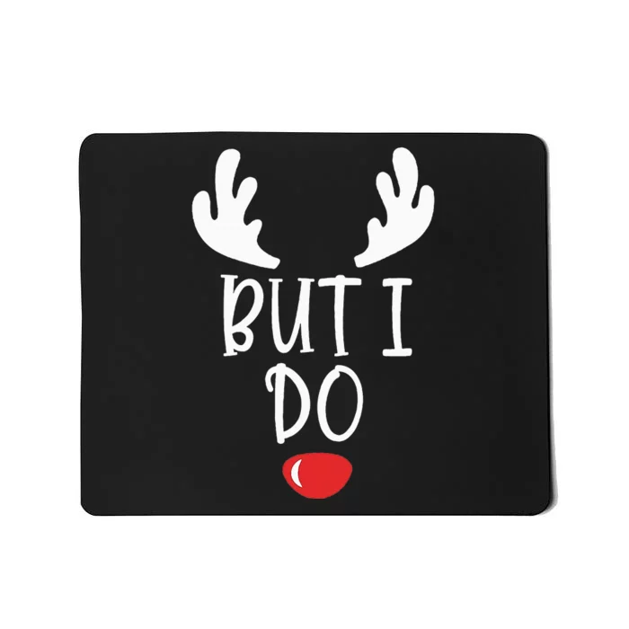 Festive Holiday Coordination Unique Couple Christmas Attire Mousepad