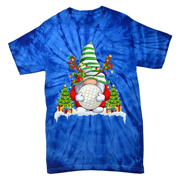 Funny Hockey Christmas Ugly Sweater Hockey Xmas Outfit Gift Tie-Dye T-Shirt