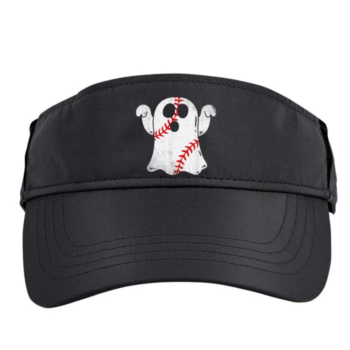 Funny Halloween Costume Baseball Ghost Baseball Lover Adult Drive Performance Visor