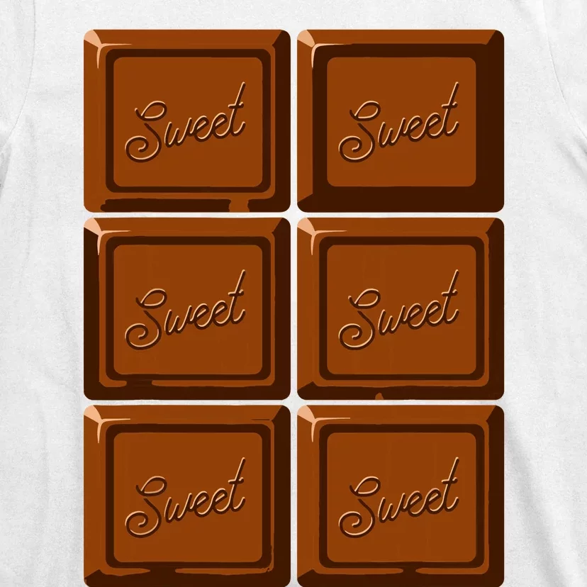 Funny Halloween Costume Chocolate Bar T-Shirt