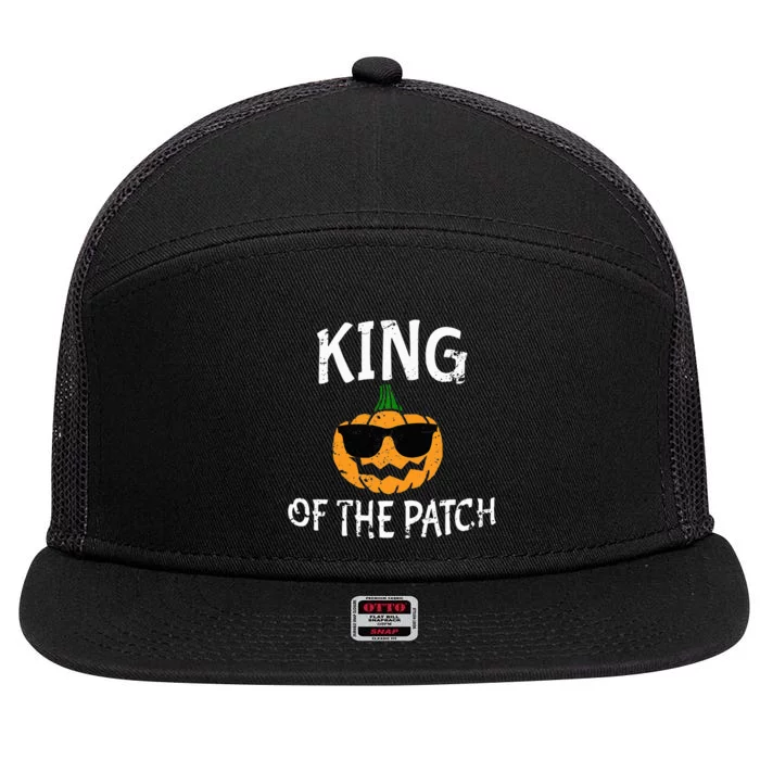 Funny Halloween Costume Reigning Patch Royalty 7 Panel Mesh Trucker Snapback Hat