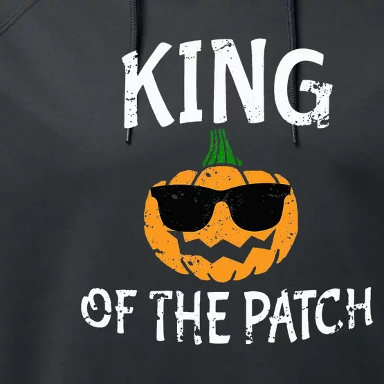 Funny Halloween Costume Reigning Patch Royalty Performance Fleece Hoodie