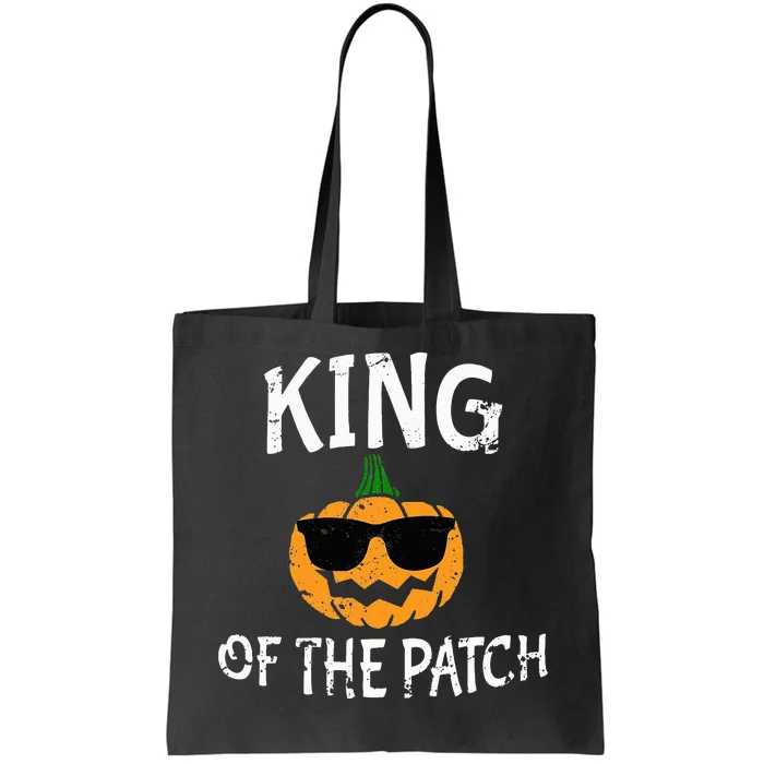 Funny Halloween Costume Reigning Patch Royalty Tote Bag