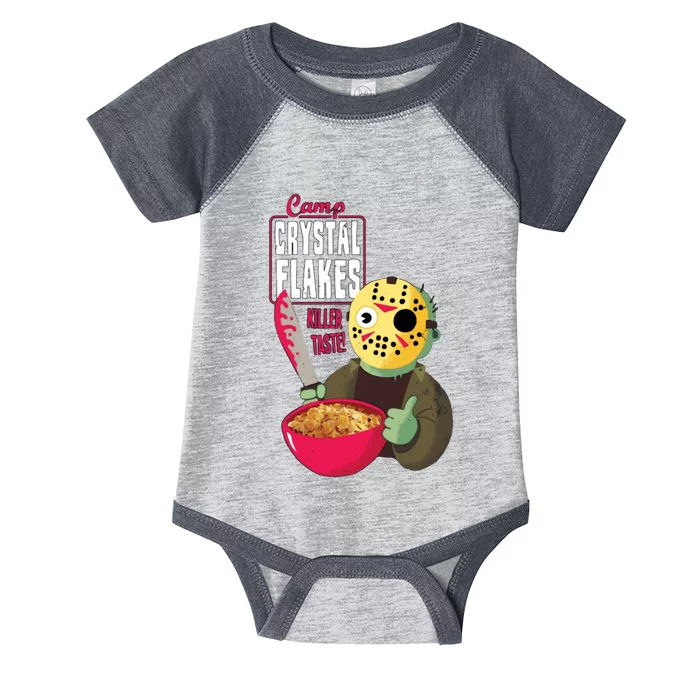 Funny Halloween Camp Crystal Flakes Infant Baby Jersey Bodysuit