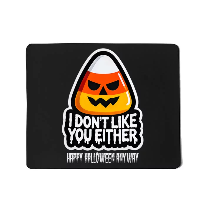 Funny Halloween Candy Corn Mousepad