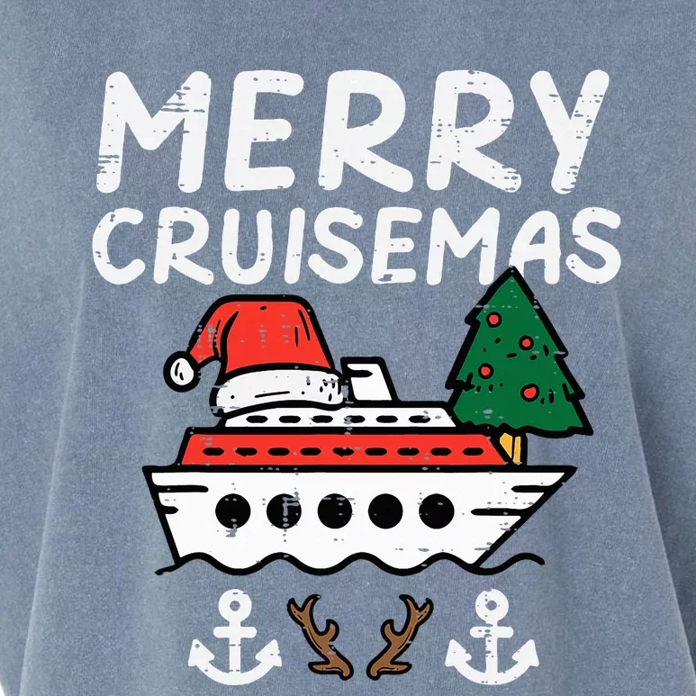 Festive Holiday Cruise Celebration for the Whole Family Garment-Dyed Women's Muscle Tee