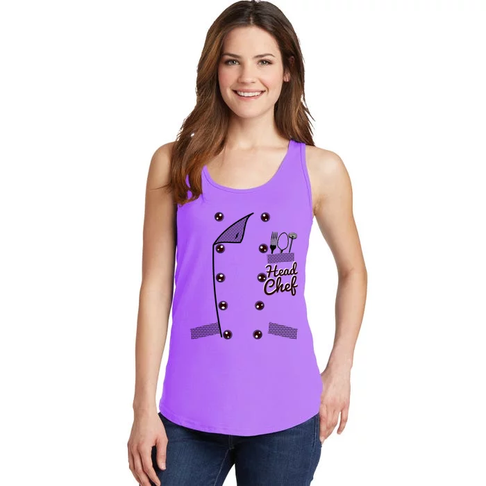 Funny Head Chef Gift Ladies Essential Tank