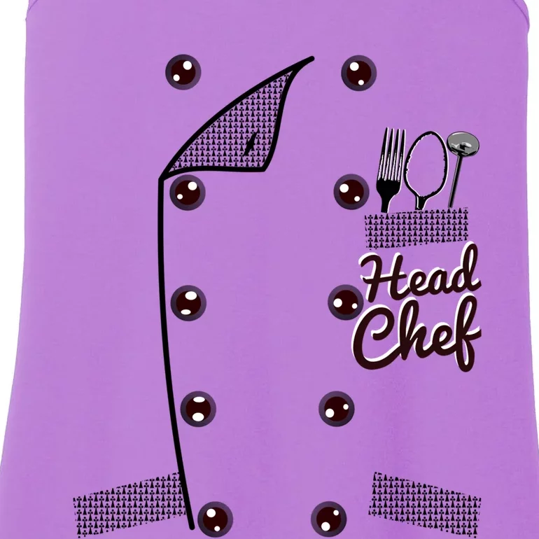 Funny Head Chef Gift Ladies Essential Tank