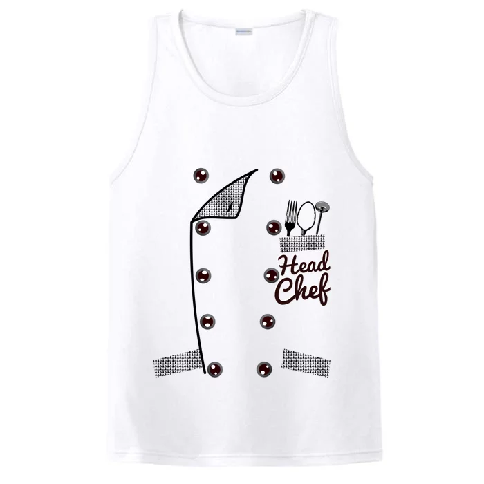 Funny Head Chef Gift Performance Tank