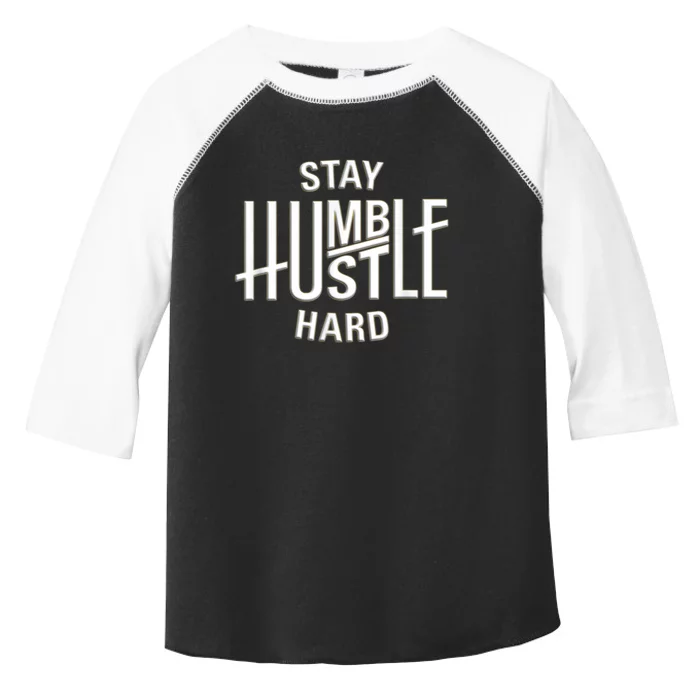 Funny Hustle Design For Men And Women Cool Humble Family Toddler Fine Jersey T-Shirt