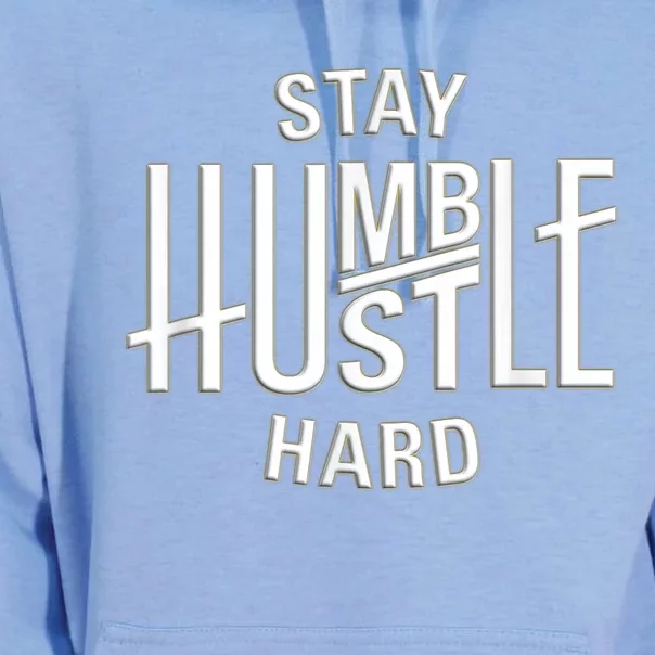 Funny Hustle Design For Men And Women Cool Humble Family Unisex Surf Hoodie