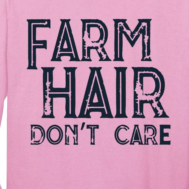 Farm Hair Dont Care Premium Long Sleeve Shirt