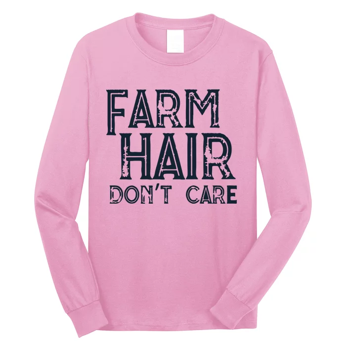 Farm Hair Dont Care Premium Long Sleeve Shirt