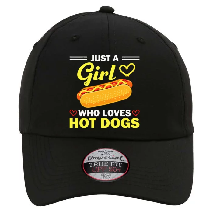 Funny Hot Dog Design For Women Hot Dog Lovers The Original Performance Cap