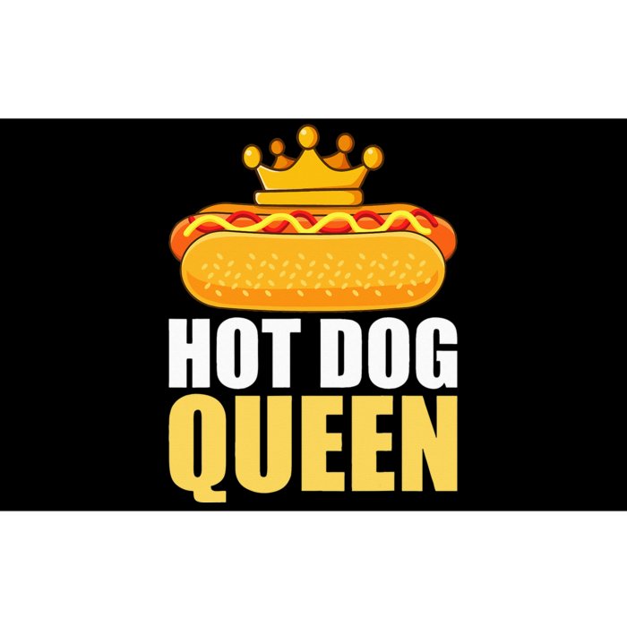 Funny Hot Dog For Women Grilled Wiener Sausage Buns Bumper Sticker