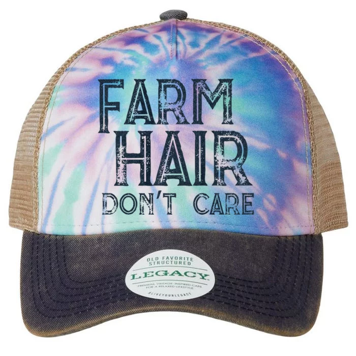 Farm Hair Dont Care Legacy Tie Dye Trucker Hat