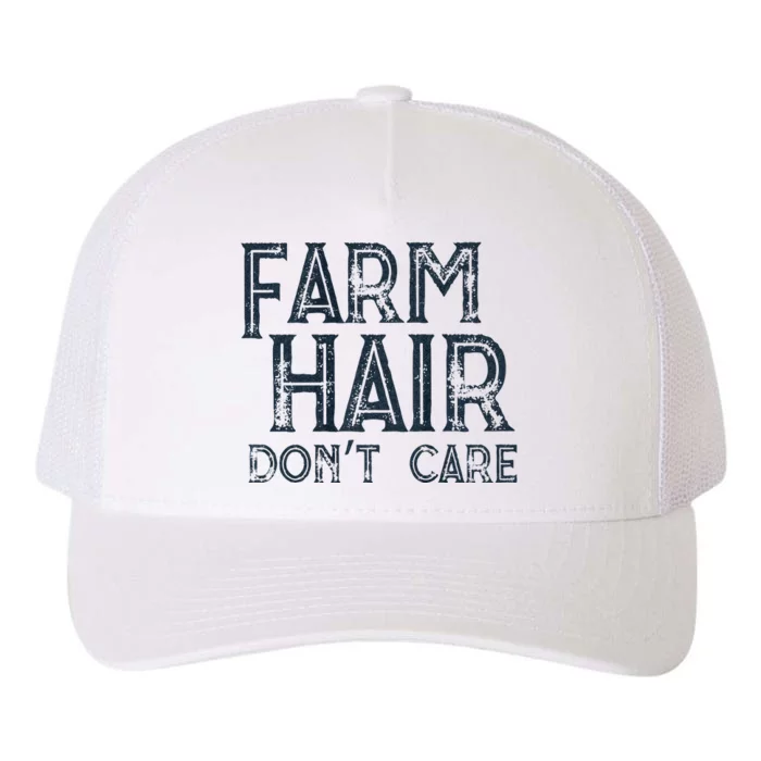 Farm Hair Dont Care Yupoong Adult 5-Panel Trucker Hat