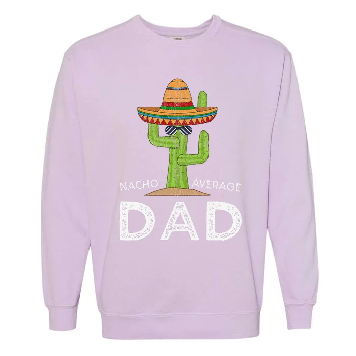 Fun Hilarious Dad Joke Funny Saying Dad Humor Garment-Dyed Sweatshirt