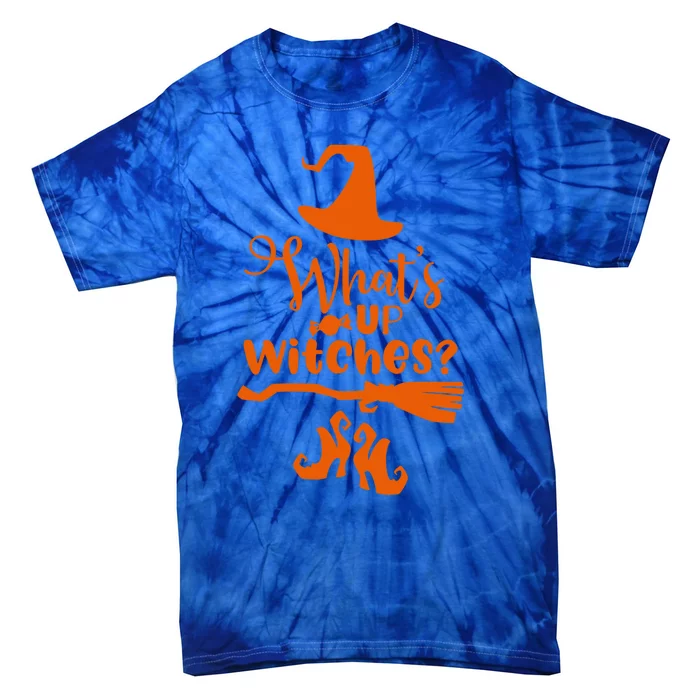 Funny Halloween Design/ Whats Up Witches? Gift Tie-Dye T-Shirt