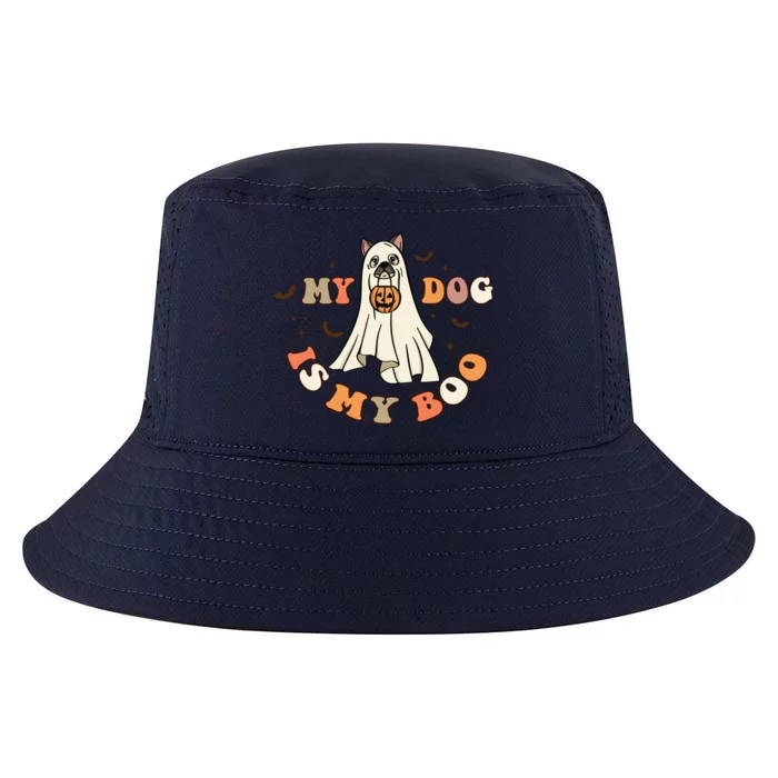 Funny Halloween Dog Ghost Pumpkin My Dog Is My Boo Dog Lover Cute Gift Cool Comfort Performance Bucket Hat