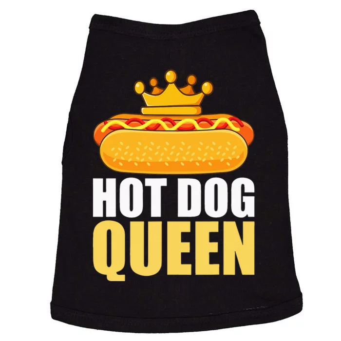 Funny Hot Dog Grilled Wiener Sausage Buns Doggie Tank