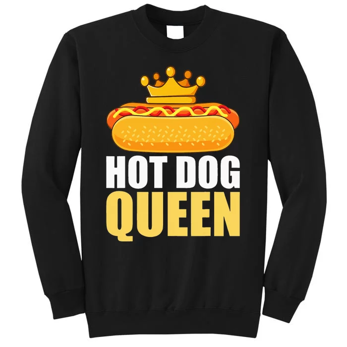 Funny Hot Dog Grilled Wiener Sausage Buns Tall Sweatshirt