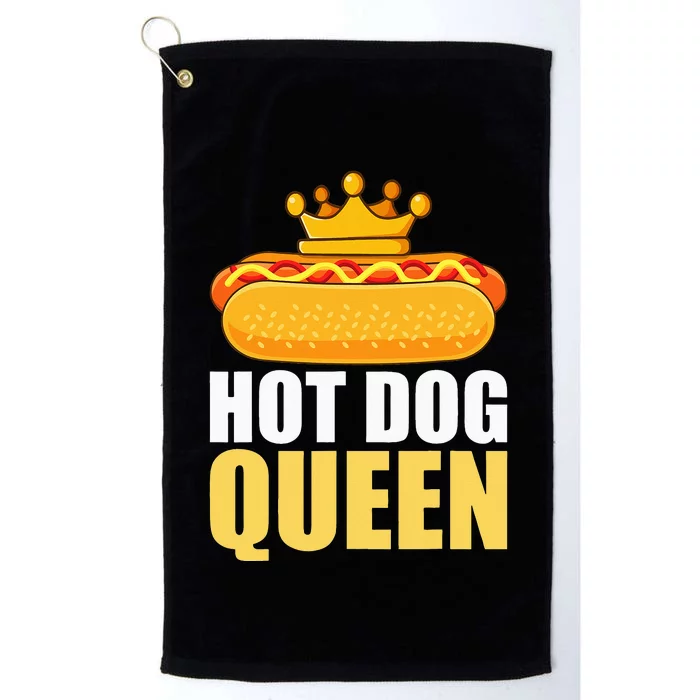 Funny Hot Dog Grilled Wiener Sausage Buns Platinum Collection Golf Towel