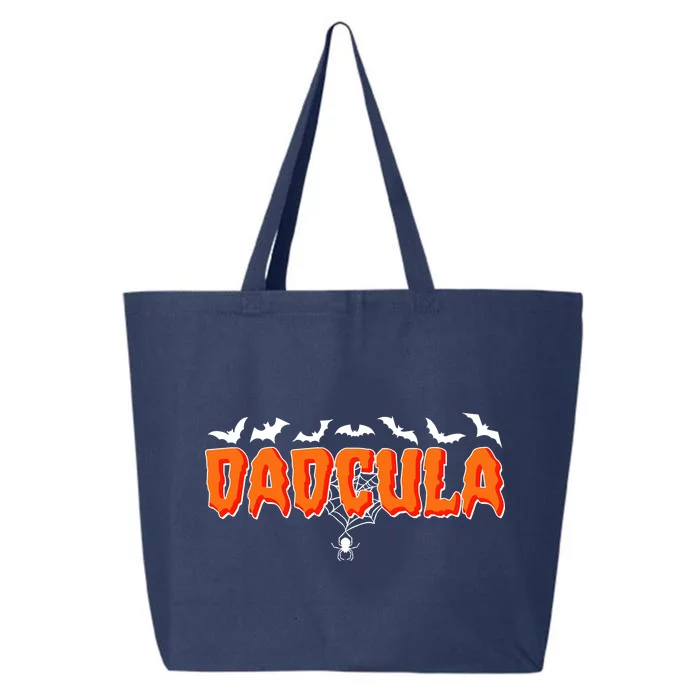 Funny Halloween Dadcula Dracula 25L Jumbo Tote