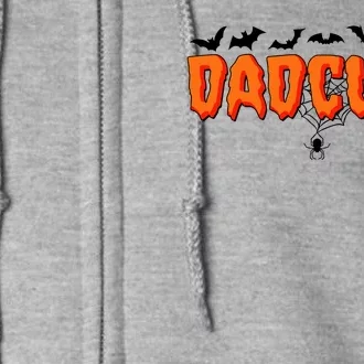 Funny Halloween Dadcula Dracula Full Zip Hoodie