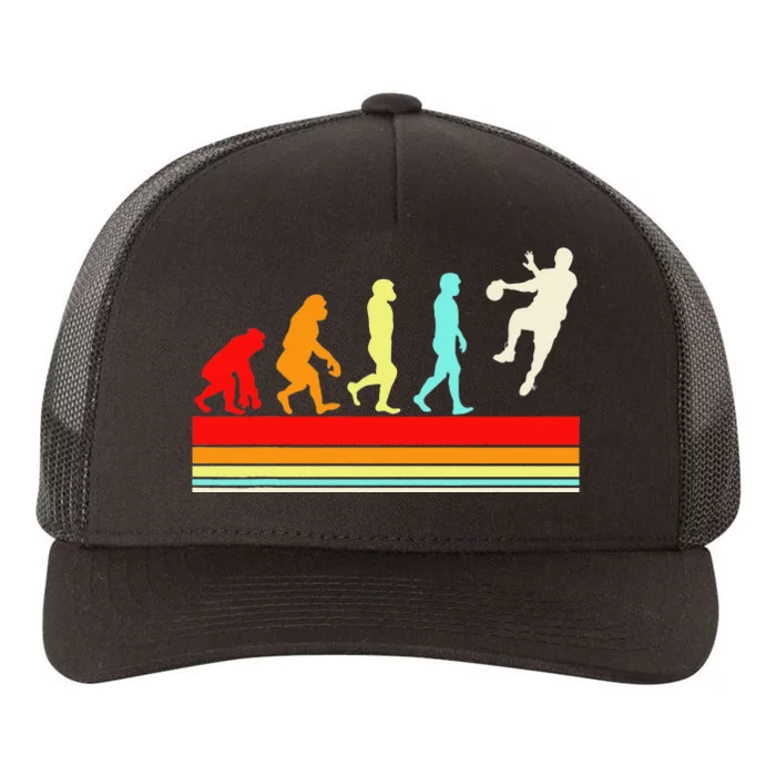 Funny Handball Design For Sports Athletes Yupoong Adult 5-Panel Trucker Hat