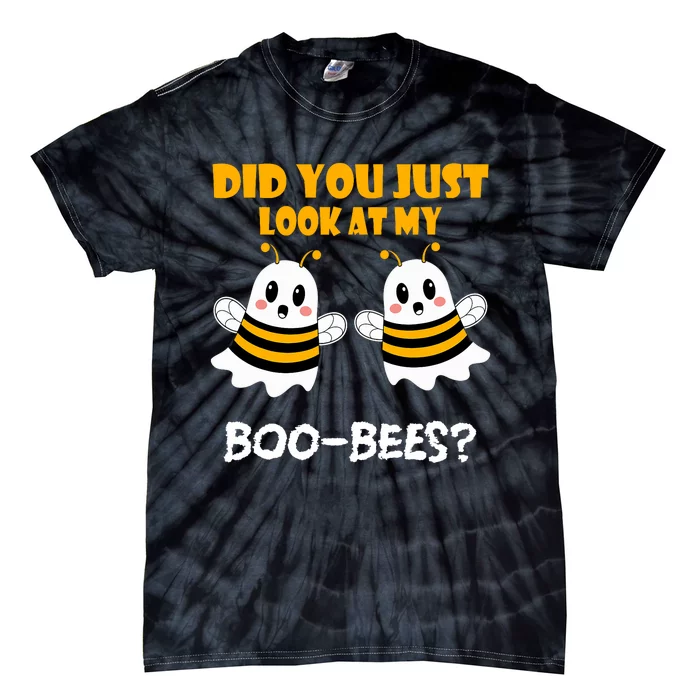 Funny Halloween Did You Just Look At My Boo Bees Tie-Dye T-Shirt