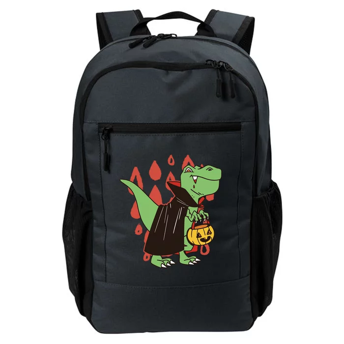 Funny Halloween Dinosaur T Rex Vampire Trick Rawr Treat Gift Daily Commute Backpack