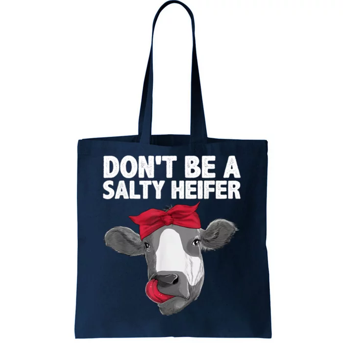 Funny Heifer Design For Women Girls Heifer Dairy Cow Lovers Tote Bag