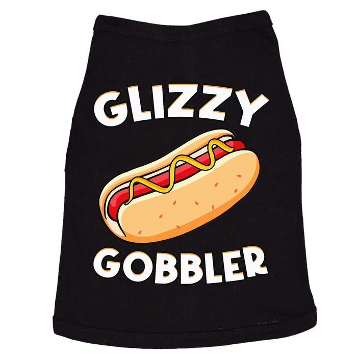 Funny Hot Dog Glizzy Gobbler Number One Glizzy Gladiator Doggie Tank