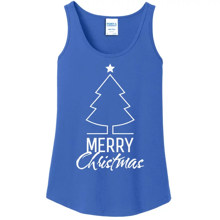 Festive Holiday Decorations Ladies Essential Tank