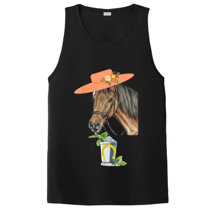 Funny Horse Derby Party Performance Tank