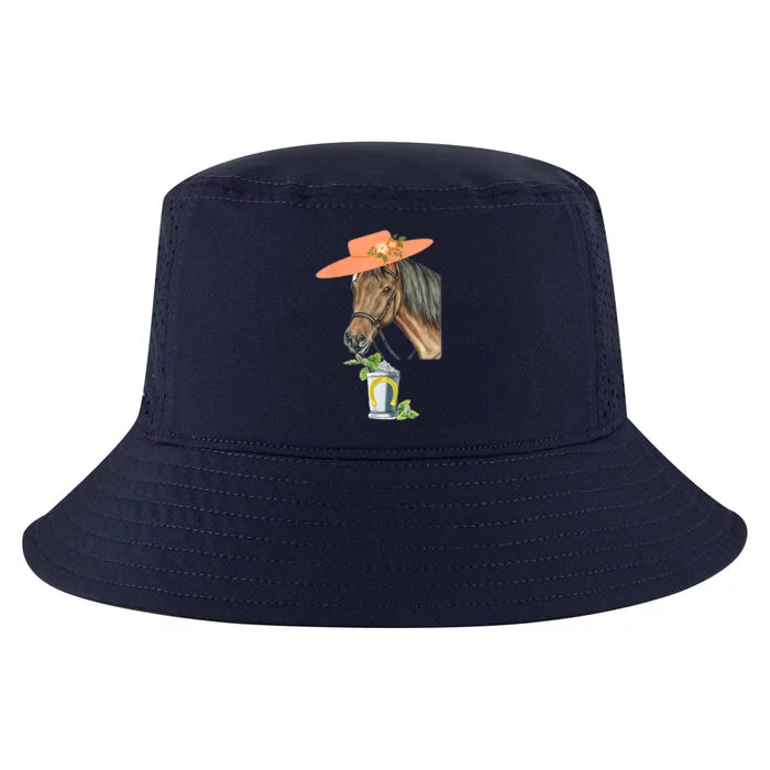 Funny Horse Derby Party Cool Comfort Performance Bucket Hat