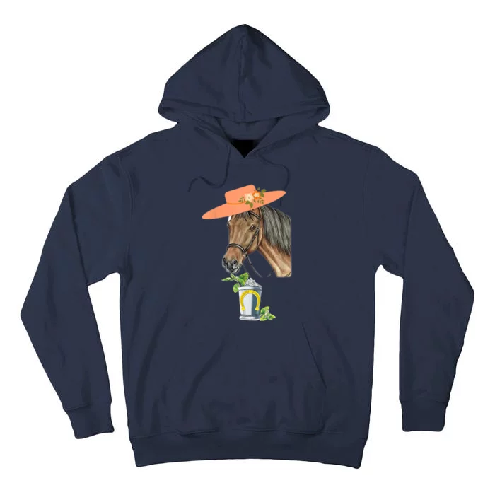 Funny Horse Derby Party Tall Hoodie