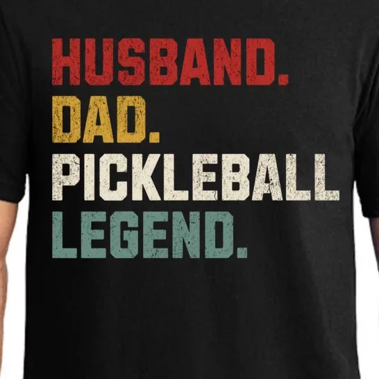 Funny Husband Dad Pickleball Legend FatherS Day Gift Pajama Set