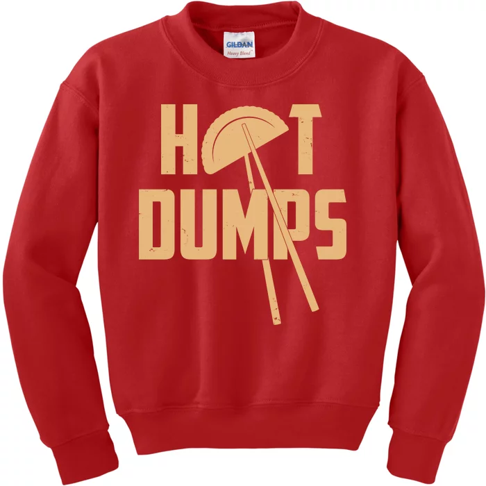 Funny Hot Dumps Dumplings Kids Sweatshirt