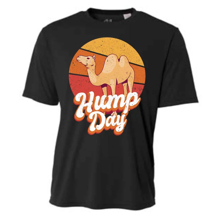 Funny Hump Day Camel Retro Vintage Camel Lovers Cooling Performance Crew T-Shirt