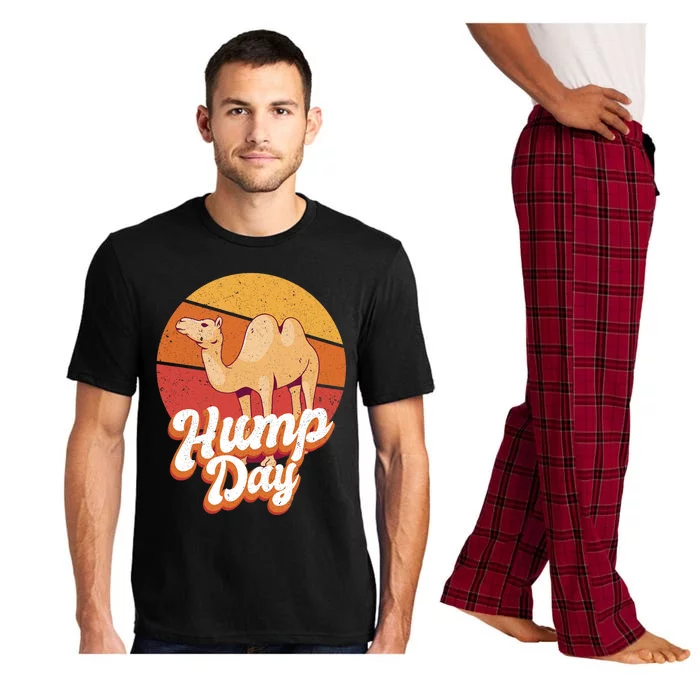 Funny Hump Day Camel Retro Vintage Camel Lovers Pajama Set