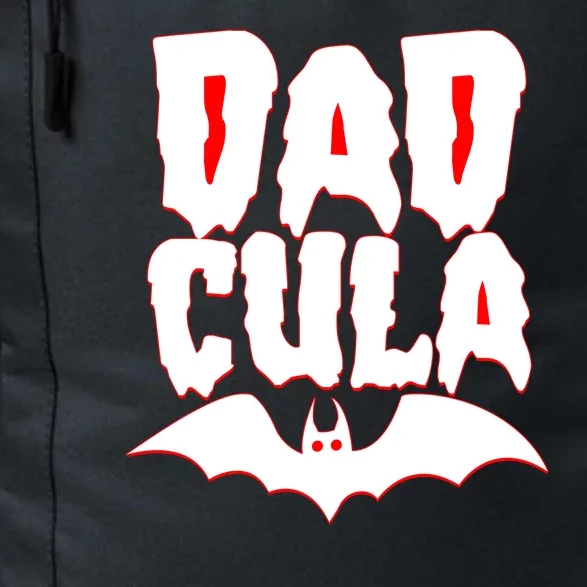 Funny Halloween Dadcula Dracula Daily Commute Backpack