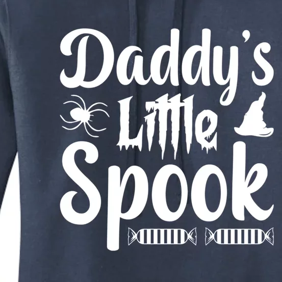 Fall Halloween Daddys Little Spook Gift Women's Pullover Hoodie