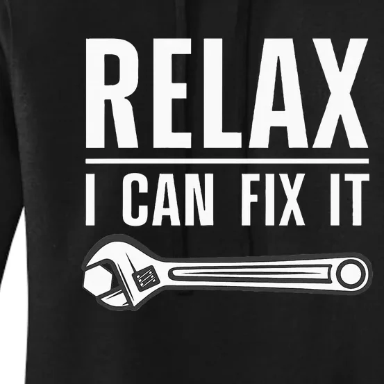 Funny Handyman Design Handyman Repair Tools Women's Pullover Hoodie