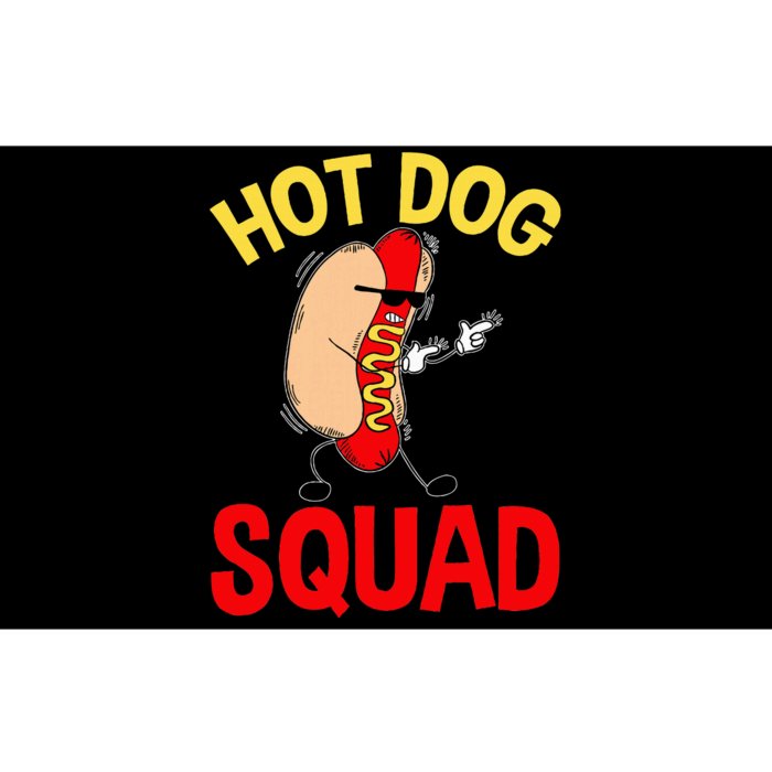 Funny Hot Dog Squad Hot Dog Bumper Sticker